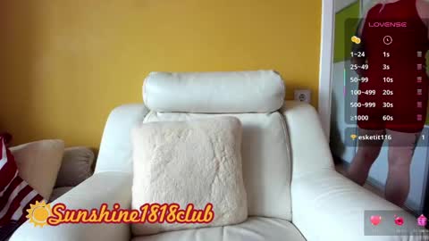 Angela  Sunshine1818club online show from June 5, 6:30 am