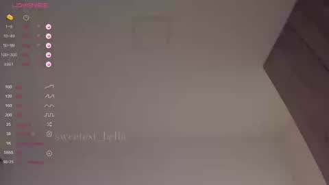 Bella online show from September 18, 10:25 pm