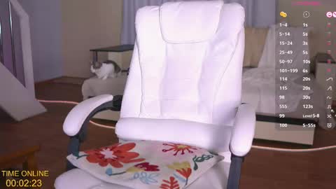 Snapshot of sweetkira555 chatting on February 18, 7:10 am Kira online show from February 18, 7:10 am