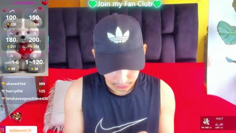 Snapshot of teddy_cowboy chatting on February 17, 5:44 pm  Follow me on Twitter boys ryder and instagram teddyscoot 12  online show from February 17, 5:44 pm