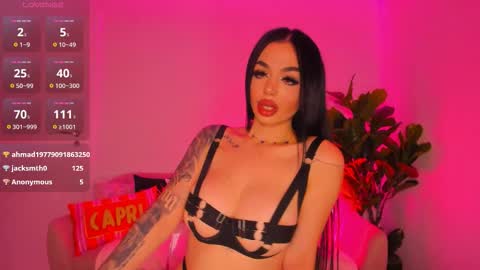 Snapshot of tiabelle chatting on October 20, 6:57 pm tiabelle online show from October 20, 6:57 pm
