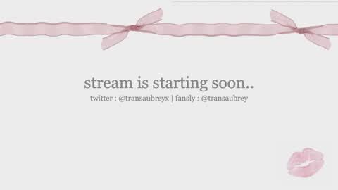 aubrey 3 online show from September 28, 7:45 pm