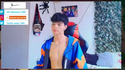 Snapshot of twink_sebas_ chatting on March 5, 5:29 pm  Bad boy sebastian  online show from March 5, 5:29 pm