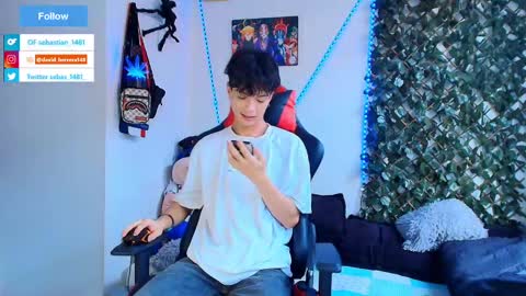 Snapshot of twink_sebas_ chatting on March 2, 7:02 pm  Bad boy sebastian  online show from March 2, 7:02 pm