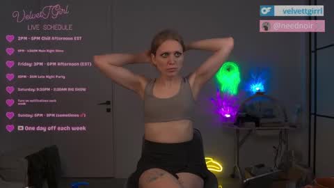 VelvetTGirl online show from April 17, 2:14 am