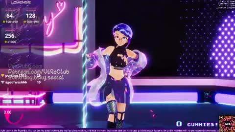Vex Ruby online show from August 2, 12:34 am