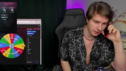 Vincent Strong online show from October 26, 1:23 pm