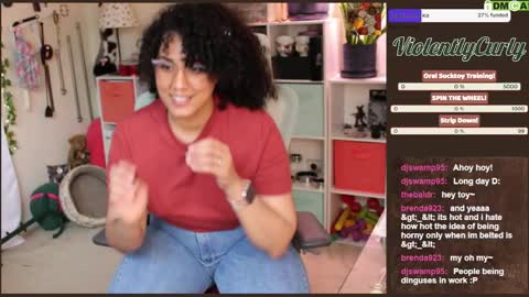 Curly the Coin Operated Toy online show from December 16, 11:11 pm