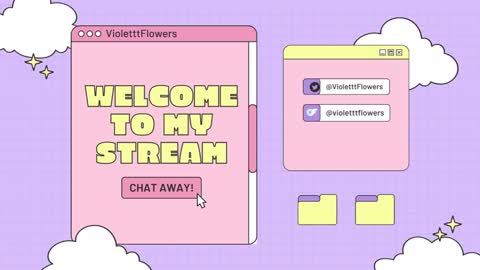 Violet Flowers online show from February 4, 4:55 pm