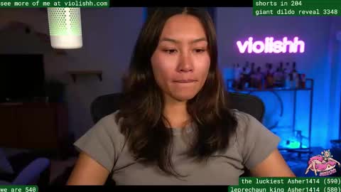 follow me on twitter violishh and ig violishh  online show from March 11, 1:08 am