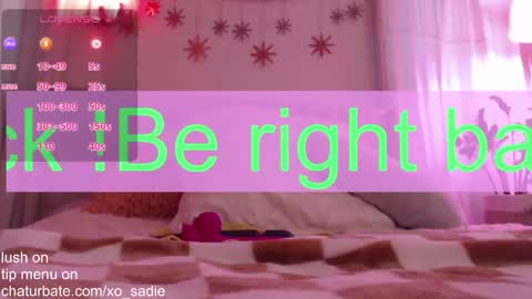 Xo Sadie online show from April 12, 1:53 am