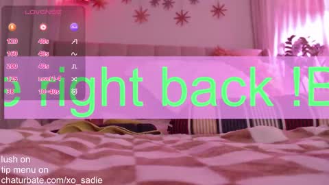 Xo Sadie online show from March 19, 6:08 am