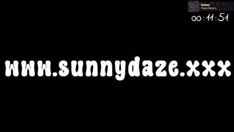 Sunny Daze online show from May 2, 10:48 pm