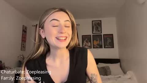 zoepleasing online show from January 14, 12:29 am